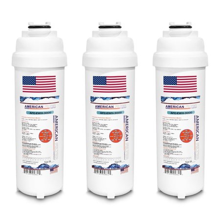 AFC Brand AFC-EWH-3000, Compatible to Elkay LZWSGRN8K Water Fountain Filters (3PK) Made by AFC -  AMERICAN FILTER CO, AFC-EWH-3000-3p-9593